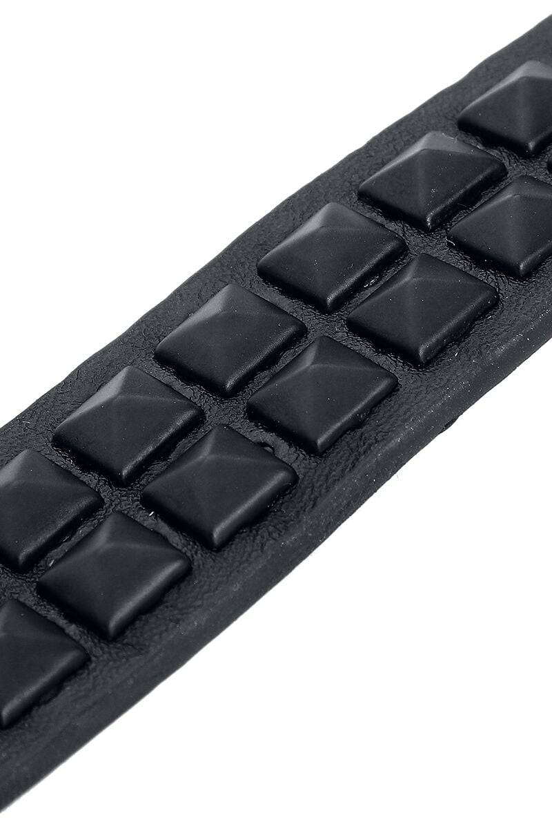 EMP "Pyramid Rivets" Nietenarmband schwarz von Rock Rebel by EMP Riesige Ersparnisse