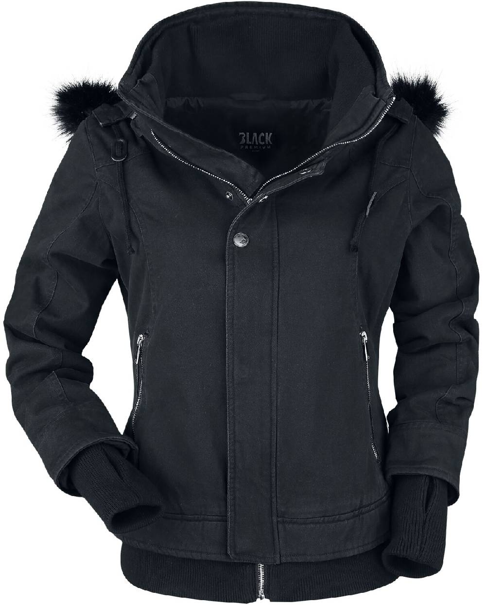 EMP Winterjacke schwarz von Black Premium by EMP Letzte 3 Tage