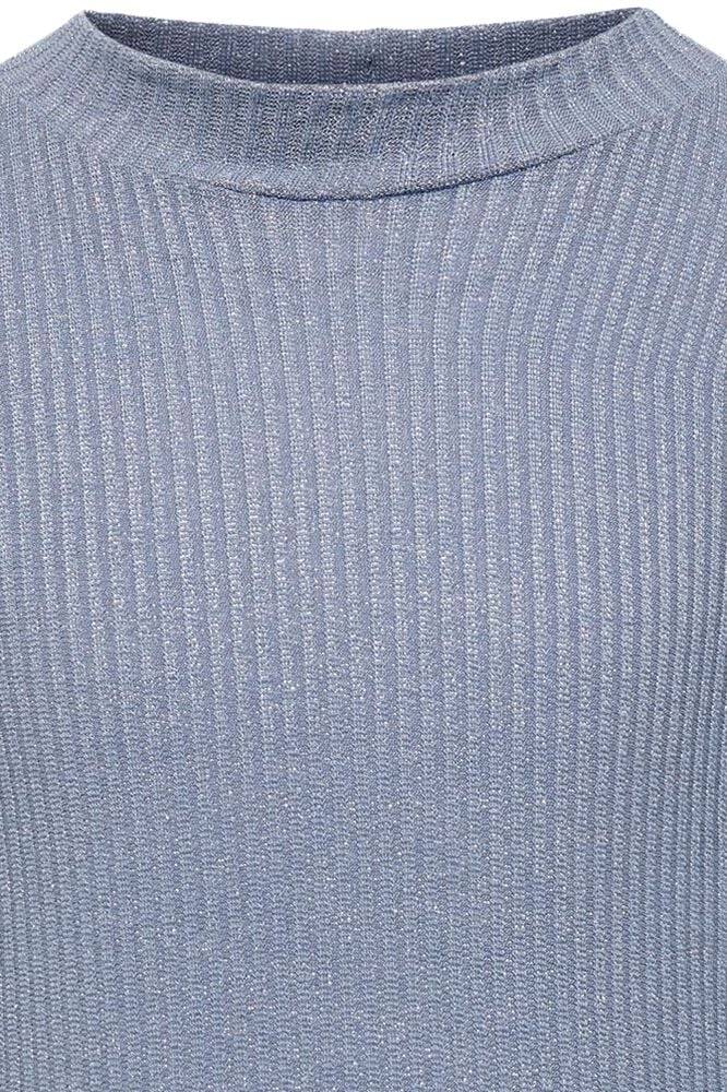 EMP "Eva LS Highneck Shine Top" Langarmshirt grau von Kids ONLY Online