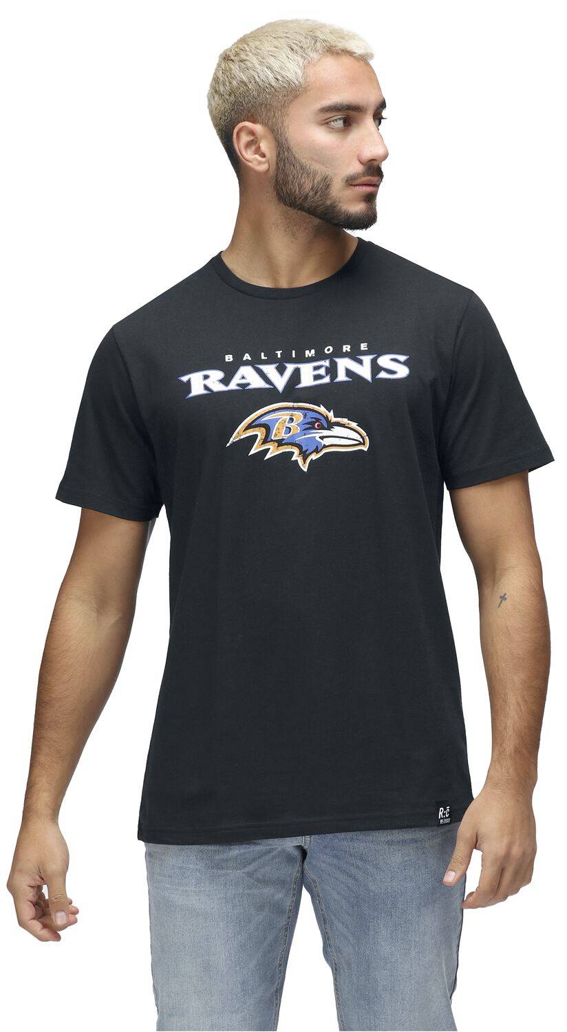EMP "NFL Ravens Logo" T-Shirt schwarz von Recovered Clothing Online Shopping