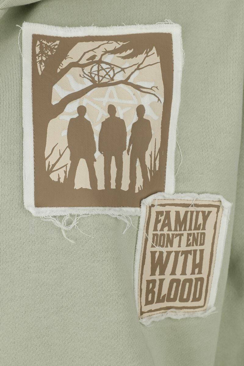 EMP "Winchester Brothers" Kapuzenjacke grün von Supernatural Muttertagsangebot