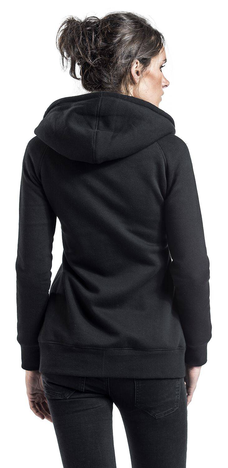EMP "Teddy Hoodie" Kapuzenjacke schwarz von Forplay Vatertagsangebot