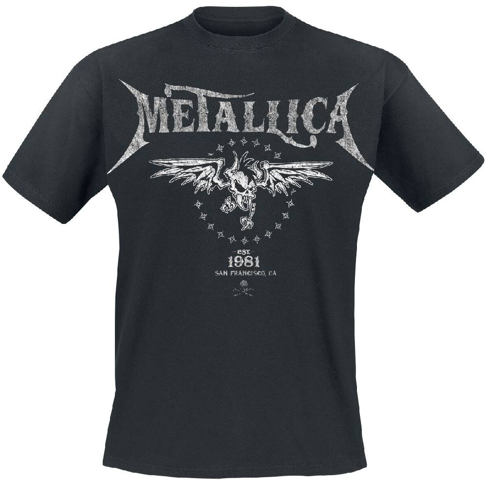 EMP "Biker" T-Shirt schwarz von Metallica Neuheiten