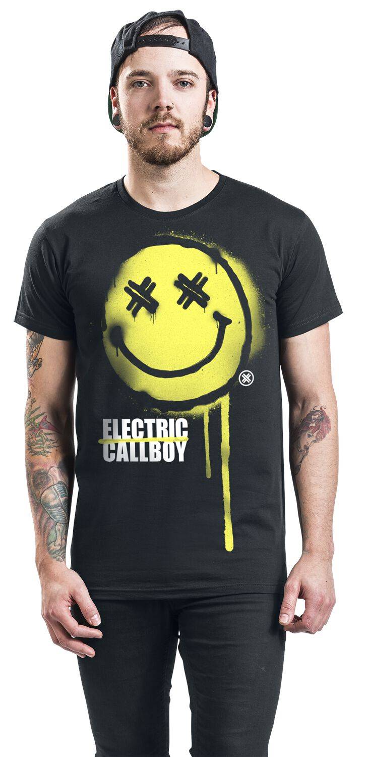 EMP "Spray Smile" T-Shirt schwarz von Electric Callboy Saisonale Angebote