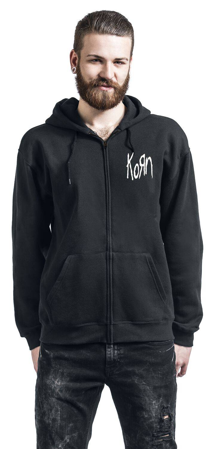 EMP "Mirror Cover" Kapuzenjacke schwarz von Korn Räumungsverkauf