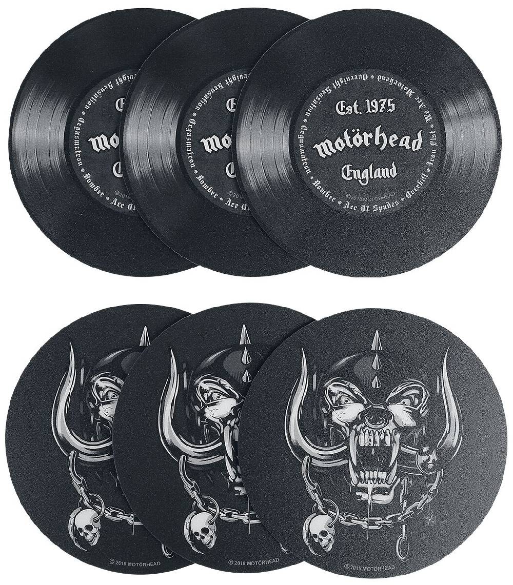 EMP "Motörhead" Untersetzer von Motörhead VIP-Rabatte