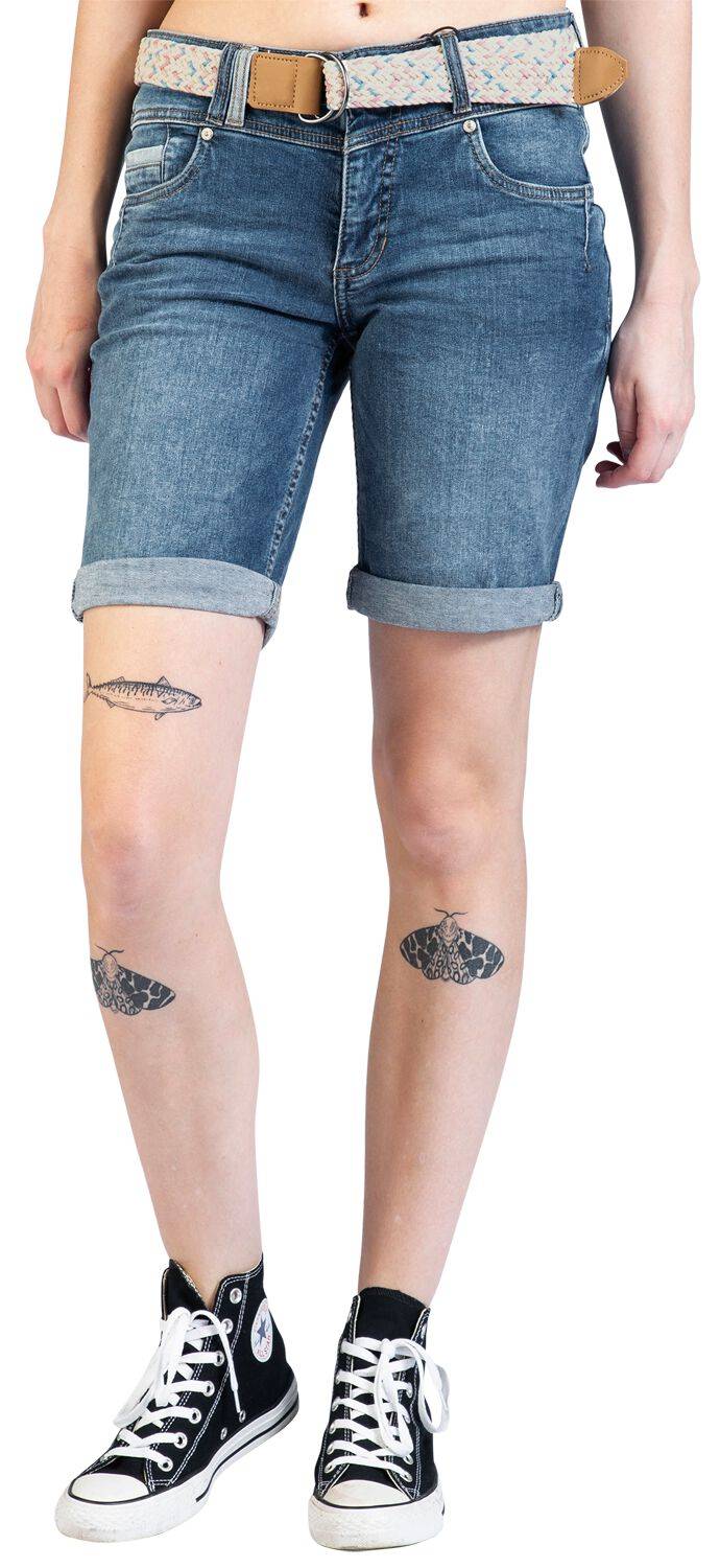 EMP "Ladies Bermuda" Short blau von Sublevel Denim Letzte 2 Tage