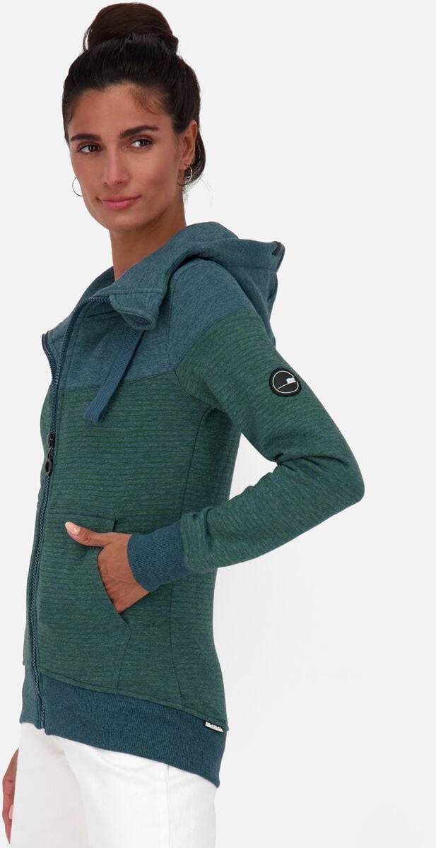 EMP "PalinaAK Z Hooded Sweat Jacket" Kapuzenjacke blau von Alife and Kickin Bis zu 50% Rabatt