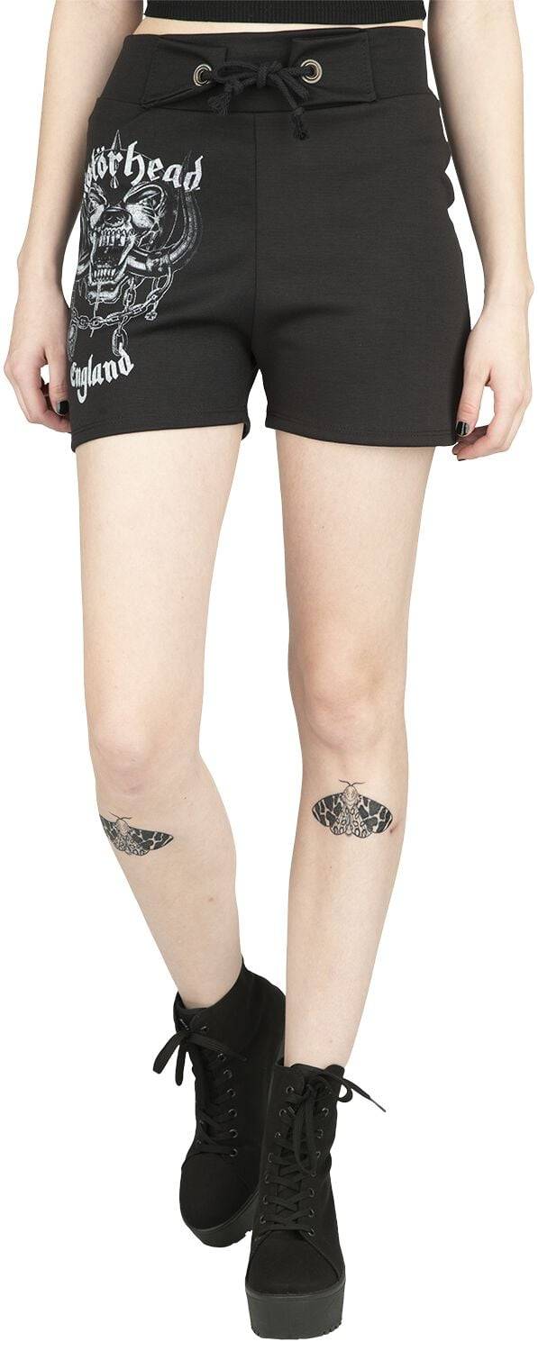 EMP "Logo England" Short schwarz von Motörhead Discount Store für neue Produkte