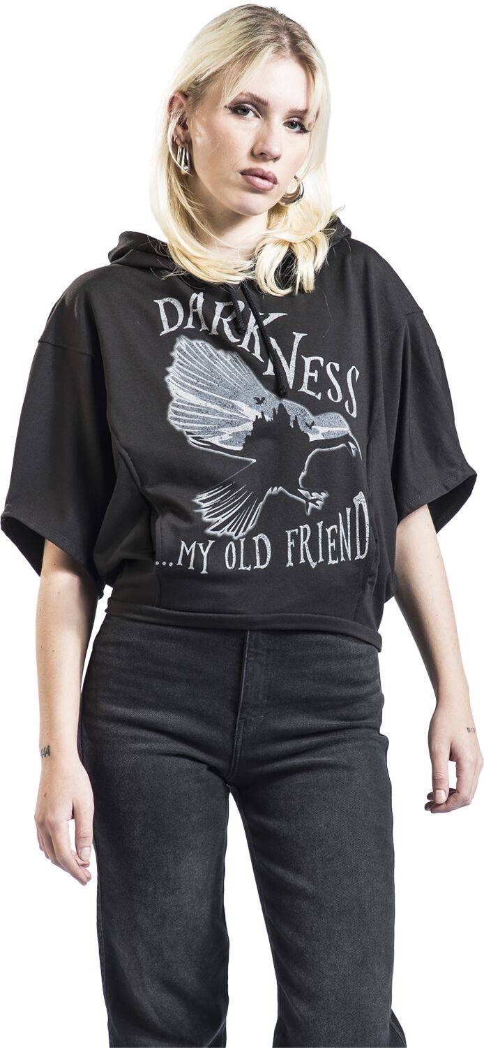 EMP "Darkness My Old Friend" Kapuzenpullover schwarz von Wednesday Nur noch ein Tag übrig