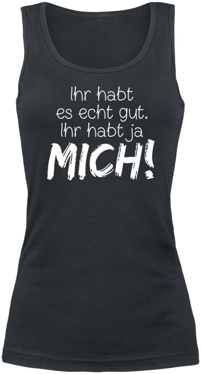EMP "Ihr habt es echt gut" Top schwarz von Sprüche