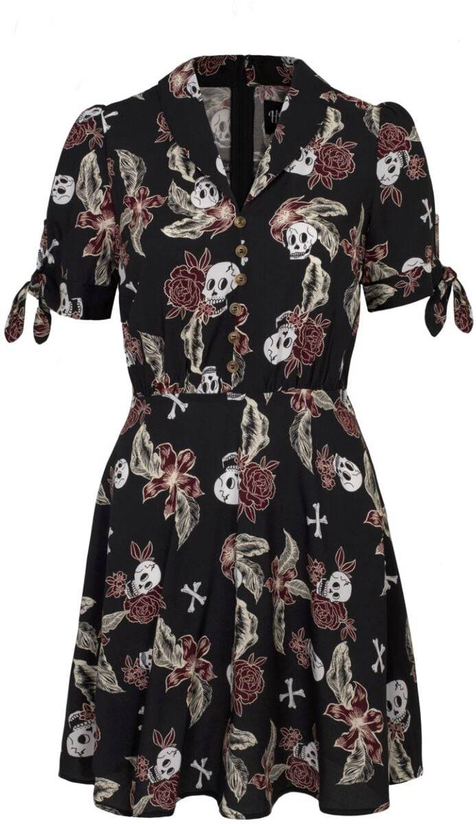 EMP "Alani Mini Dress" Kurzes Kleid multicolor von Hell Bunny Begrenzt auf 3 Tage