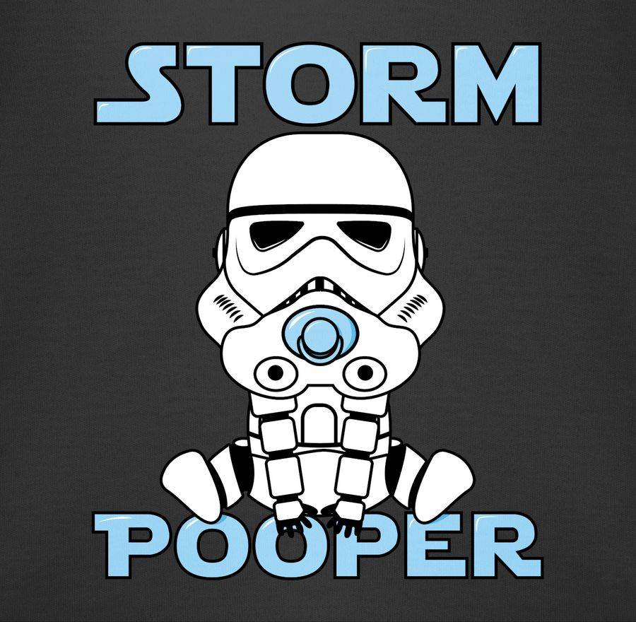 Shirtracer Storm Pooper Stormpooper: Tshirt Rucksack Shirtracer Kauf eins, bekomm eins gratis