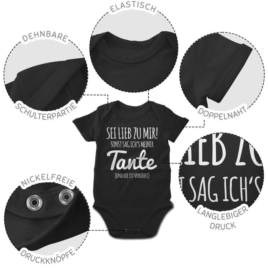Shirtracer Sei lieb zu mir sonst sag ichs meiner Tante Shirts & Mehr Shirtracer Wochenangebot