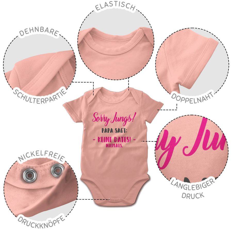 Shirtracer Sorry Jungs Papa sagt keine Dates Shirts & Mehr Shirtracer Letzter Tag