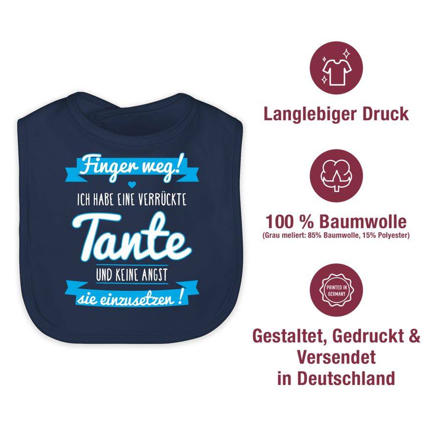 Shirtracer Ich habe eine verrückte Tante Blau Shirts & Mehr Shirtracer Clearance-Verkauf