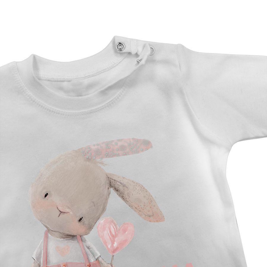 Shirtracer Mädchen Hase Rabbit Häschen Langohr Süße Hasen: T-Shirt Rucksack Shirtracer zollfrei