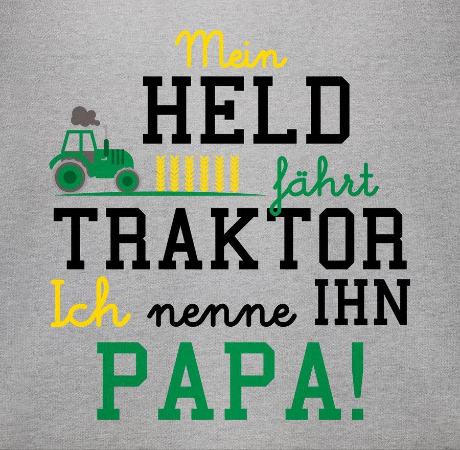 Shirtracer Mein Held fährt Traktor: T-Shirt Rucksack Shirtracer 2025