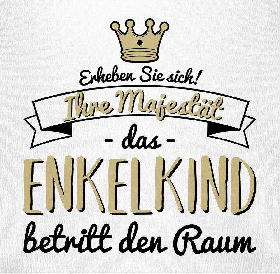 Shirtracer Ihre Majestät das Enkelkind betritt den Raum: T-Shirt Rucksack Shirtracer Günstiger Verkauf