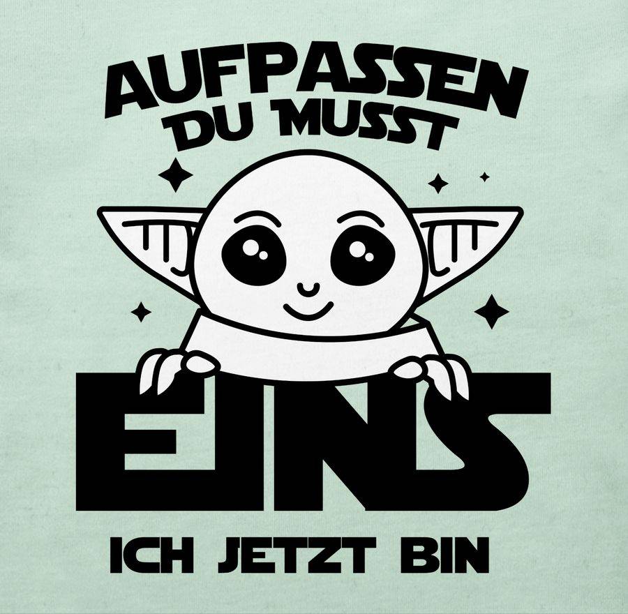 Shirtracer Aufpassen du musst eins ich jetzt bin - Parodie - schwarz Shirts & Mehr Shirtracer Versandkostenfrei