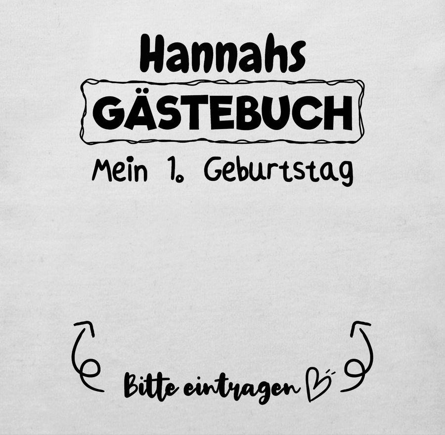 Shirtracer Mein Gästebuch Erster Ersten: T-Shirt Rucksack Shirtracer Jubiläumsangebot