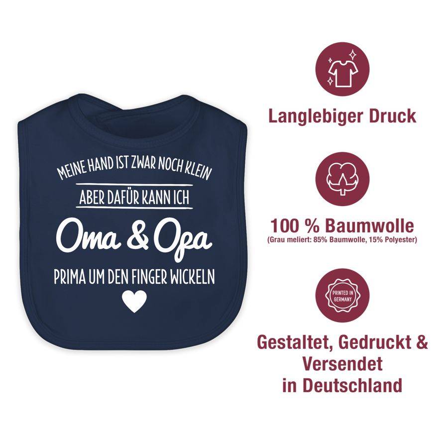 Shirtracer Oma und Opa um den Finger wickeln Shirts & Mehr Shirtracer Lagerräumung