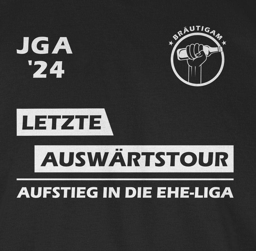 Shirtracer Letzte Auswärtstour - JGA 2024 I Team Bräutigam: Tshirt Rucksack Shirtracer JETZT KAUFEN