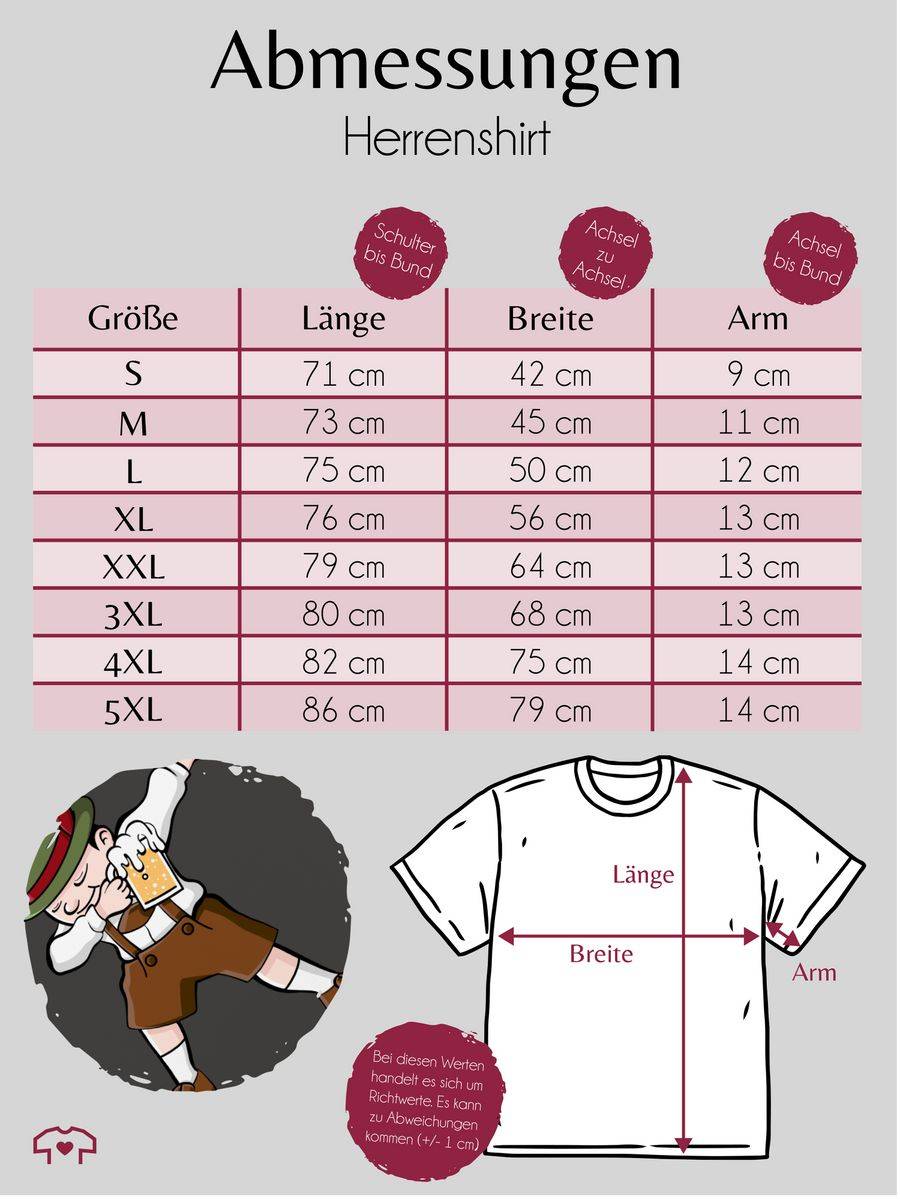 Shirtracer Dabbing Character in Lederhosen: Tshirt Rucksack Shirtracer Nur für heute