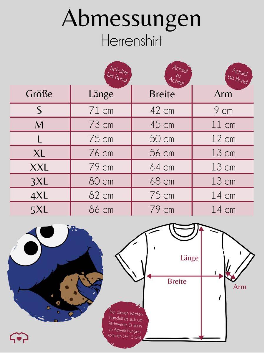 Shirtracer Keks-Monster Shirts & Mehr Shirtracer Sonderangebot der Fabrik