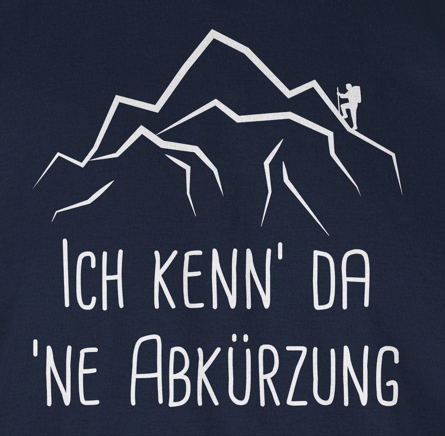 Shirtracer Ich kenn' da 'ne Abkürzung - weiß Shirts & Mehr Shirtracer Super Rabatt
