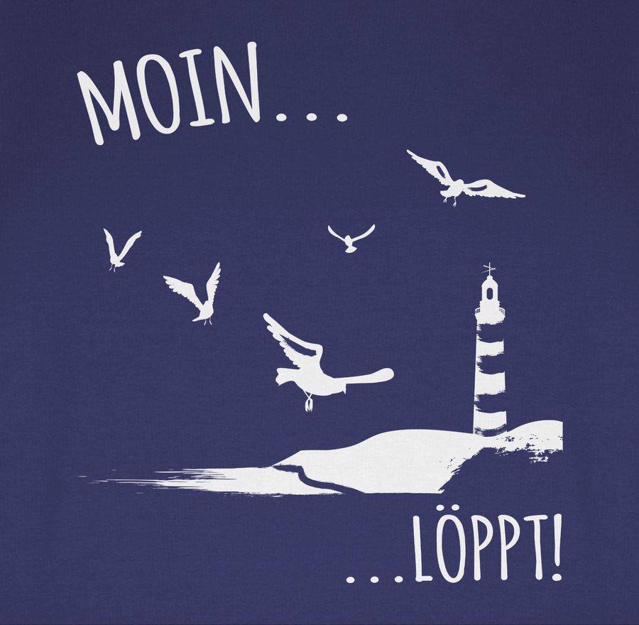 Shirtracer Moin Löppt! - weiß Shirts & Mehr Shirtracer Riesige Rabatte