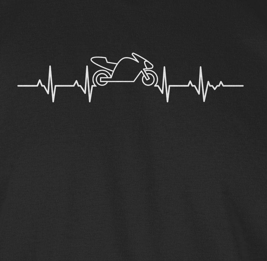 Shirtracer Herzschlag Motorrad: Tshirt Gym Bag Shirtracer 50% Rabatt mit kostenlosem Versand