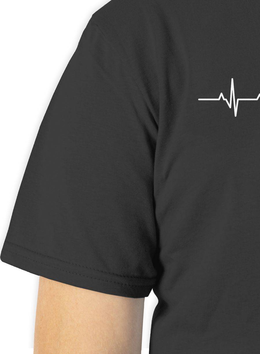 Shirtracer Herzschlag Motorrad: Tshirt Gym Bag Shirtracer 50% Rabatt mit kostenlosem Versand