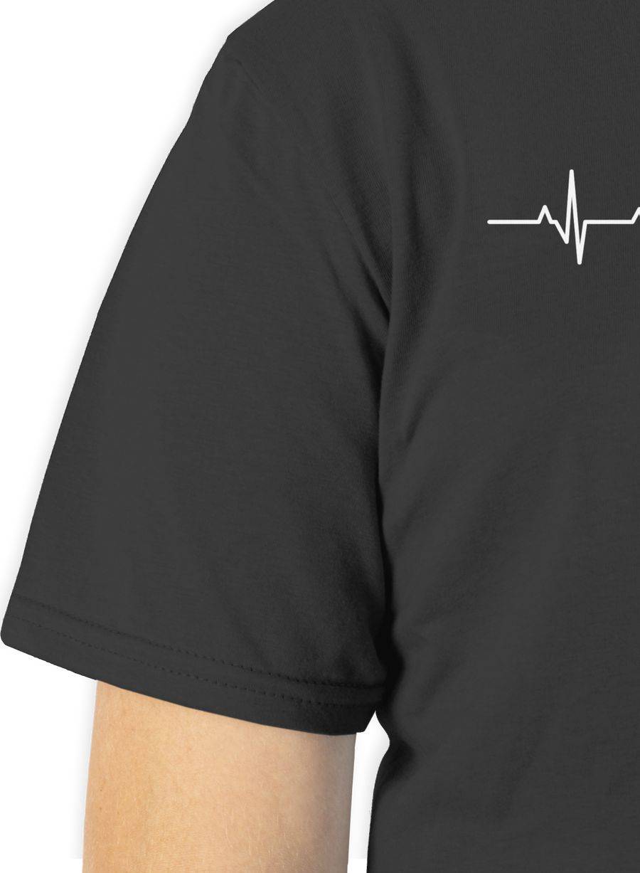 Shirtracer Herzschlag Fahrrad Shirts & Mehr Shirtracer Kostenloser Versand international
