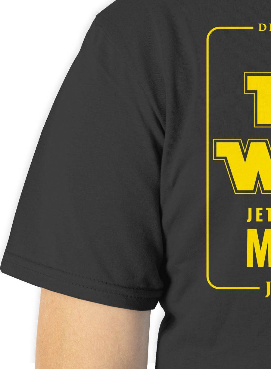 Shirtracer JGA 2024 Das Wars Jetzt hat sie die Macht: T-Shirt Gym Bag Shirtracer Fabrikverkauf