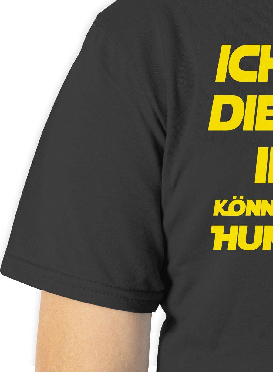 Shirtracer Ich spüre die Macht in mir Könnte aber auch Hunger sein: Tshirt Gym Bag Shirtracer Exklusivangebot
