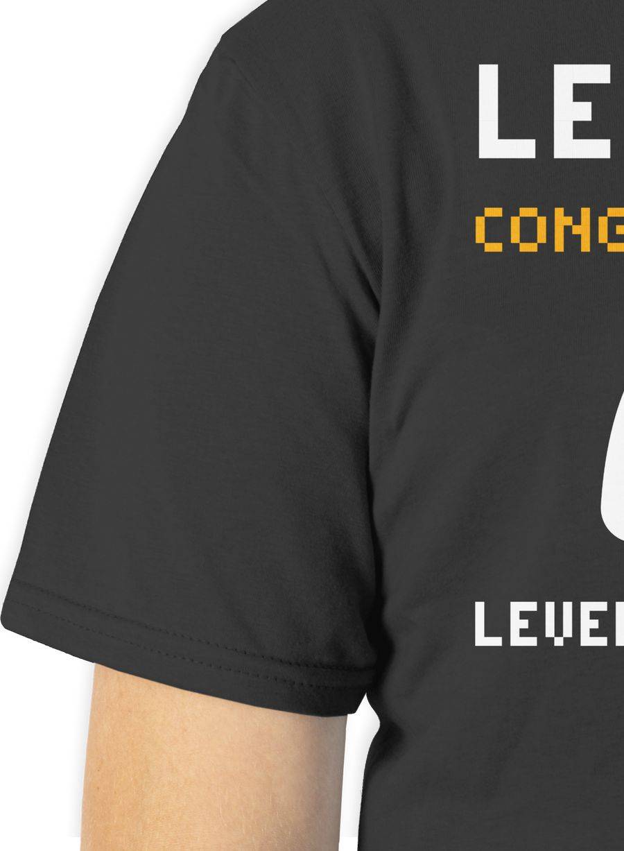 Shirtracer Achtzehn Gamer Level: Tshirt Turnbeutel Shirtracer Black Friday
