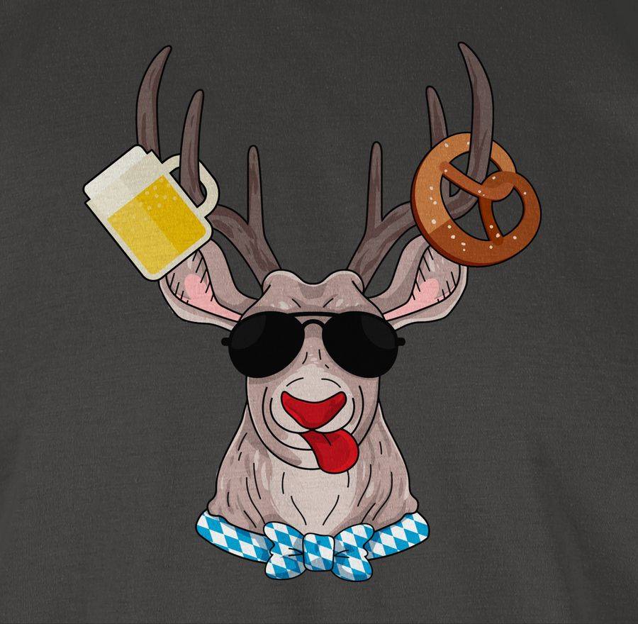 Shirtracer Oktoberfest Hirsch: T-Shirt Turnbeutel Shirtracer Heißer Verkauf