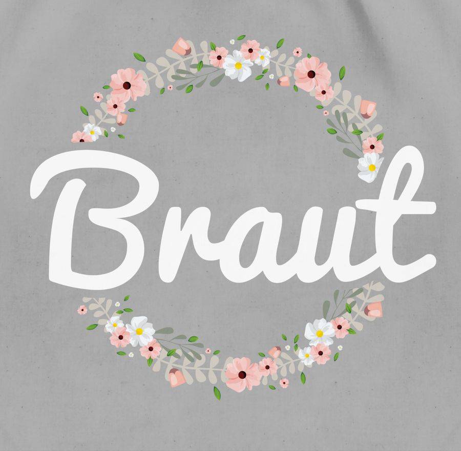 Shirtracer Braut Blumenkranz Shirts & Mehr Shirtracer Online Outlet