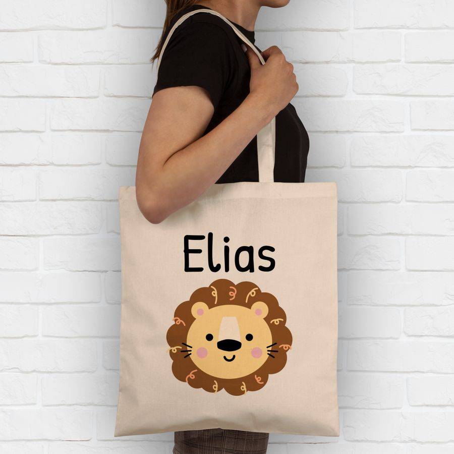 Shirtracer Süßer Löwe - Kindergarten Kita: T-Shirt Rucksack Shirtracer Kostenloser Versand international