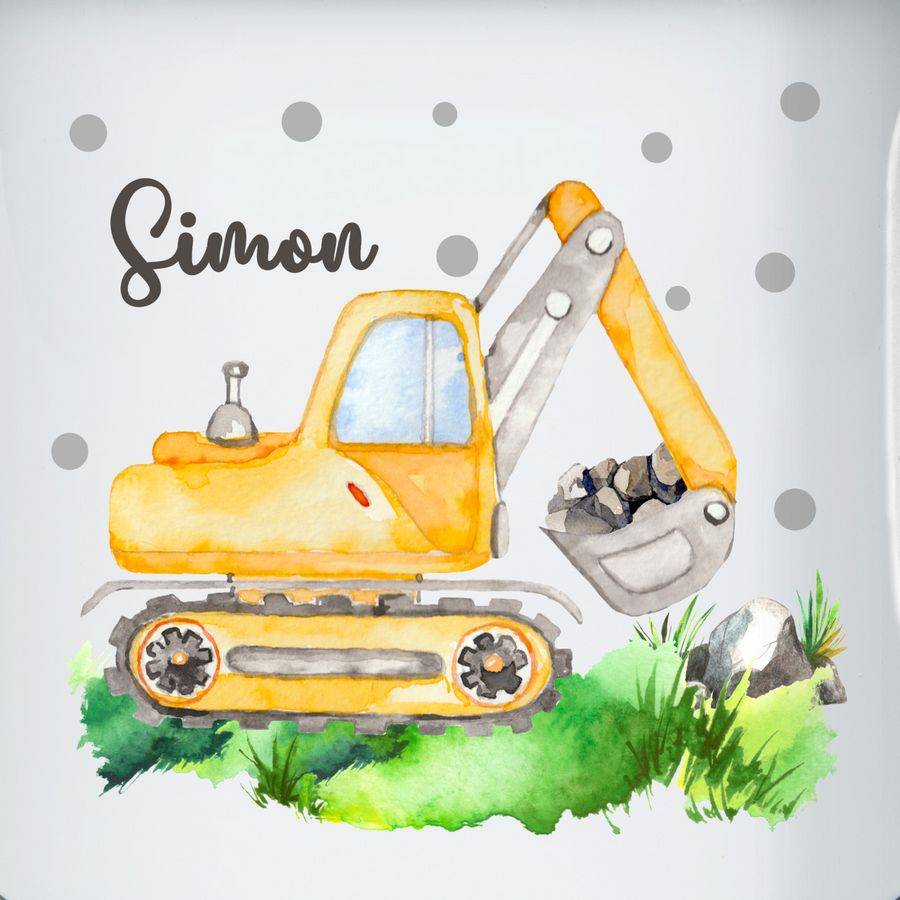 Shirtracer Bagger Baggerfahrer Geschenk: T-Shirt Turnbeutel Shirtracer Begrenzt auf 3 Tage