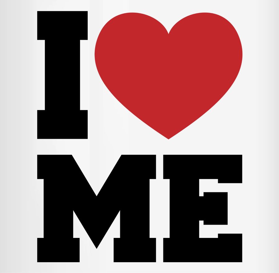 Shirtracer I love me: T-Shirt Turnbeutel Shirtracer Fabrikverkauf