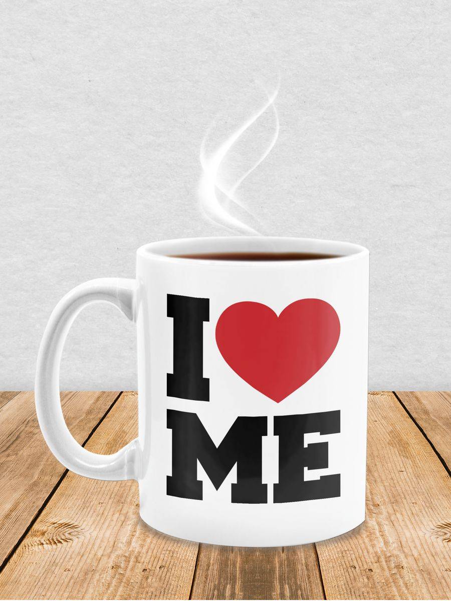 Shirtracer I love me: T-Shirt Turnbeutel Shirtracer Fabrikverkauf