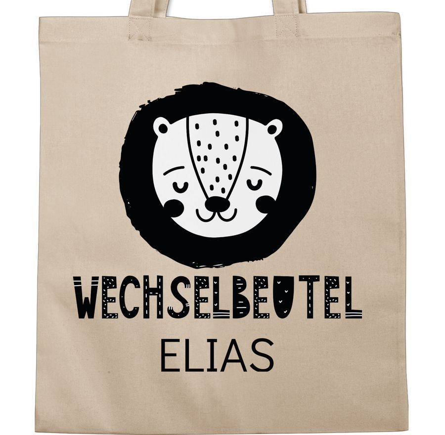 Shirtracer Wechselbeutel Löwe: T-Shirt Rucksack Shirtracer Vatertagsangebot