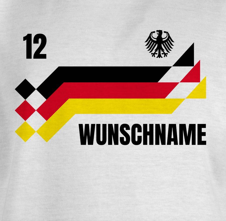 Shirtracer Deutschland Trikot mit Name und Nummer Germany: Tshirt Rucksack Shirtracer Letzte 3 Tage