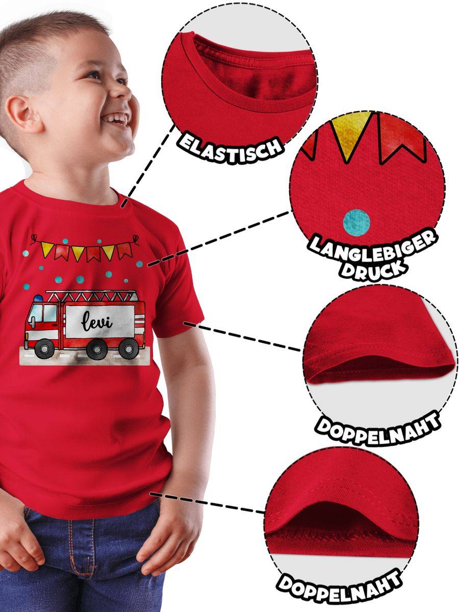 Shirtracer Feuerwehrauto - Geschenk: Tshirt Turnbeutel Shirtracer JETZT KAUFEN