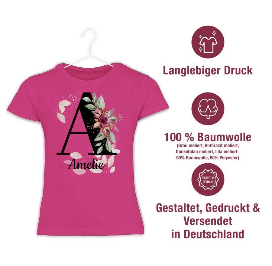 Shirtracer Buchstabe anpassbar Shirts & Mehr Shirtracer Neueste Stile