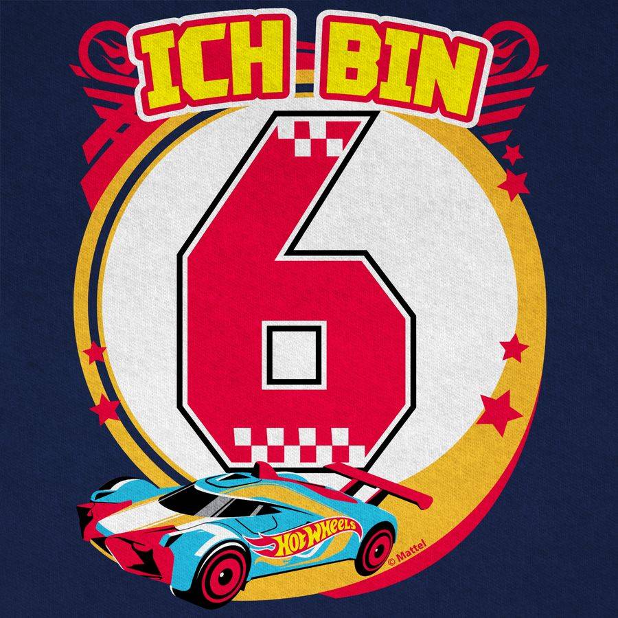 Shirtracer Ich bin 6 - Rennauto Shirts & Mehr Shirtracer Nur für heute