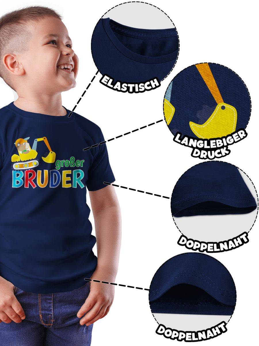 Shirtracer Großer Bruder Bagger: T-Shirt Gym Bag Shirtracer Nur noch ein Tag übrig
