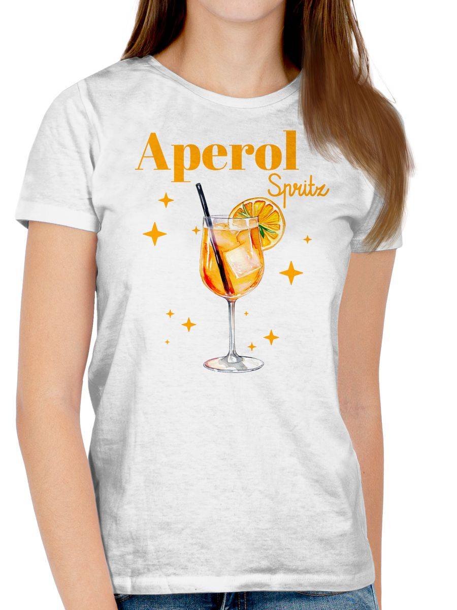 Shirtracer Aperol Spritz Kostüm Aperoli Aperollin Freundin Spritztour Shirts & Mehr Shirtracer Hotsell